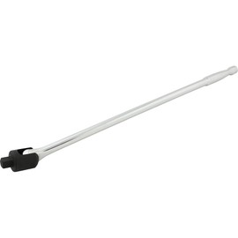 Dynamic 3/4" Drive Breaker Bar, Chrome Flex Handle, 30" Long