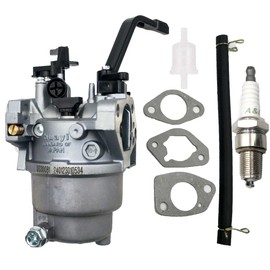 Huayi OEM Carburetor kit Compatible with Powermate PM0126000 6000 7500 Watt 414CC Generators Replacement Carb