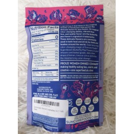 Suncore Foods Butterfly Pea Flowers, 1 oz (28 g) New And Sealed