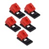 5PCS Circuit Breaker Lockout Device Detachable Cleat Plastic Clamp On
