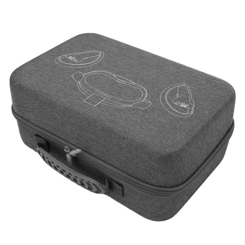 VR Hard Carrying Case Portable Shockproof Compact EVA Waterproof VR
