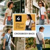 BROADREAM Sling Chest Crossbody Bag with RFID Blocking