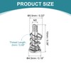 sourcing map GPU Spring Screws, 15pcs M2x9mm 5.5mm Spring OD