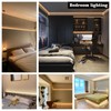 RYE DC12V COB LED Strip Light,Uniform 320LEDs/M Tape Light for
