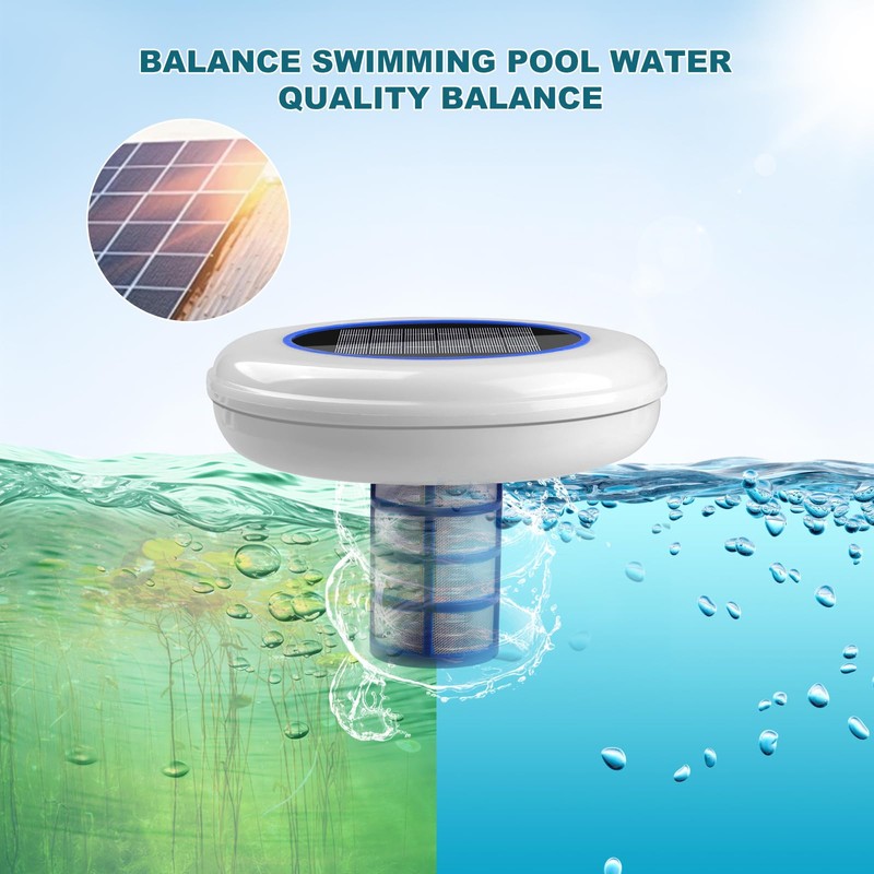 Solar Pool Ionizer for Above Ground Pool Up to 35,000