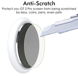 AirTag Screen Protectors [4 Pack] - Soft TPU Airtag Film Self Healing and Waterproof - Anti-Scratch, Case Friendly for AirTags