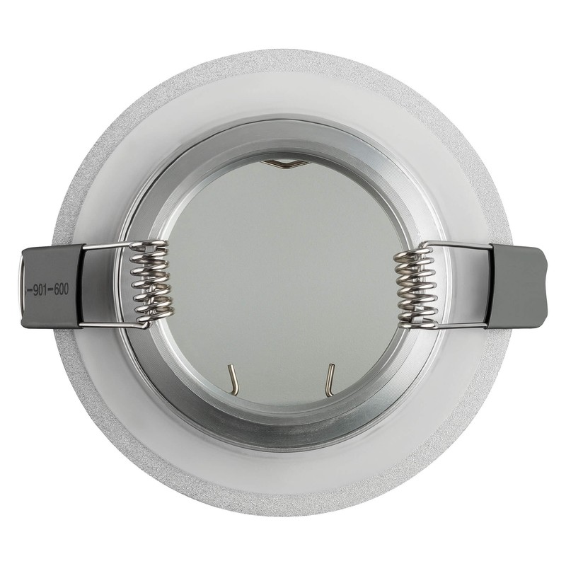 SEBSON 6x Downlight type 14 Bathroom IP44, Aluminium, Silver, LED/Halogen