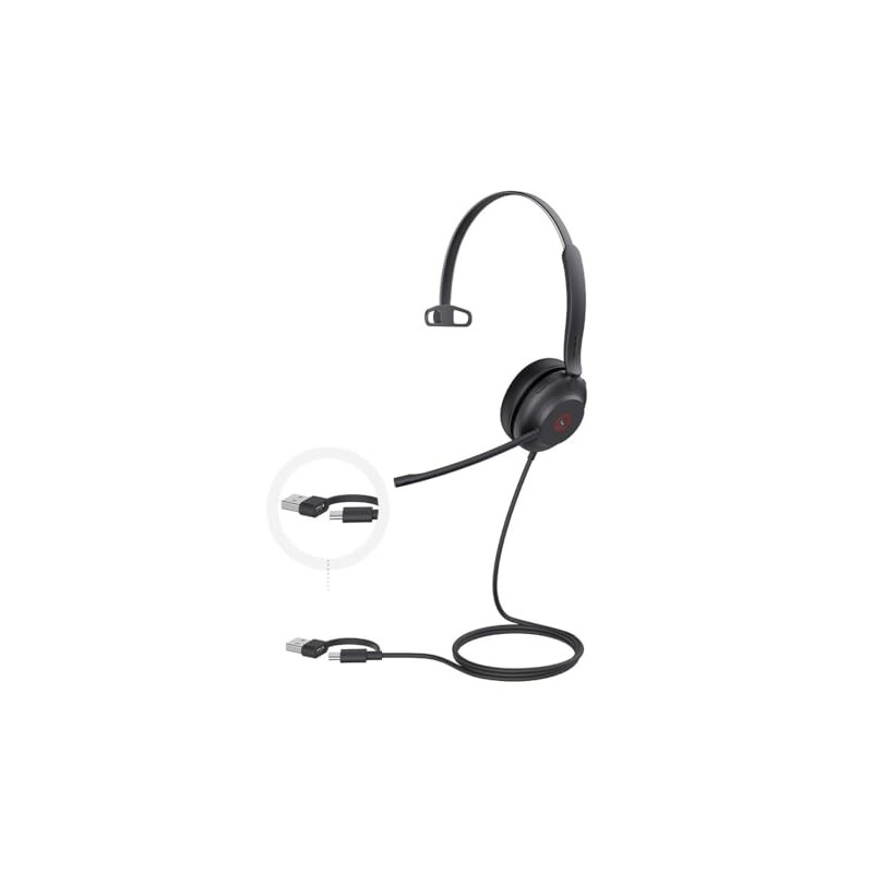 Yealink UH37 Mono UC USB-C/A Headset