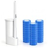 Disposable Toilet Brush for Bathroom Cleaning, 30 Count Refills