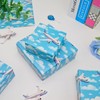 Altarho Airplane Wrapping Paper Blue Design Gift Wrapping Paper with