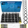 ZDBB 1086 Pcs SAE Standard O Ring Kit Nitrile Rubber