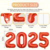 Jumbo 2025 Balloons Number 2025 Balloons 2025 Number Foil Balloons
