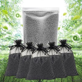 Air activated carbon 1kg + black net 5pcs dehumidifier moisture remover purity 2ea