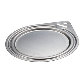 Captain Stag UH-3036 Sierra Cup Lid for Sierra Cup, 11.8 fl oz (320 ml) / 22.8 fl oz (630 ml), Stainless Steel, Made in Japan, Made in Tsubamesanjo, Silver