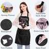 PLITI Nail Tech Aprons For Women With Pockets Nail Artist