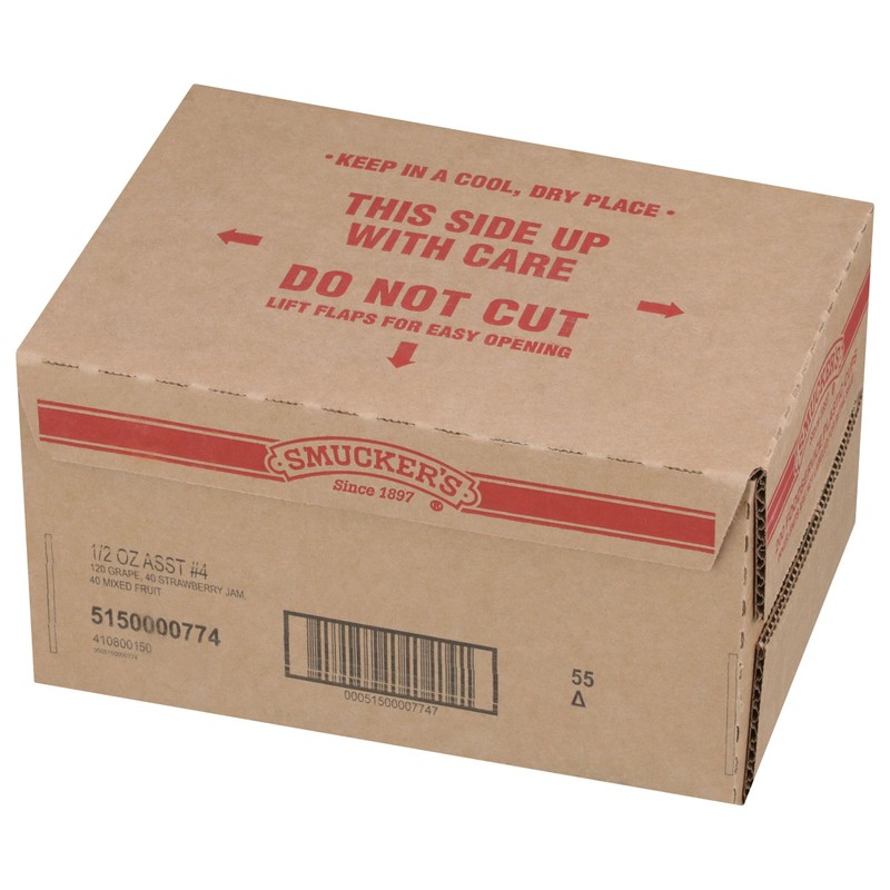 Smucker's Strawberry Jam, Mixed Fruit and Concord Grape Jelly Assortment,