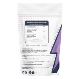 Vibractiva Colgeno Hidrolizado en Polvo, 500g, Suplemento Alimenticio para Piel y Articulaciones, Sin Sabor, 50 Porciones.                            
