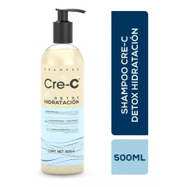 Cre-c Shampoo anticaída Cre-c detox Hidratacion 500 Ml