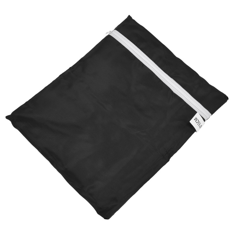 Fire Pit Cover Round Black Waterproof Dustproof Polyester Fiber Firepit