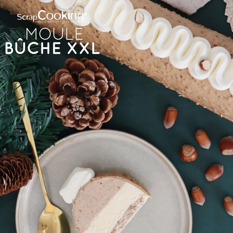 ScrapCooking - XXL Log Mould - Stainless Steel