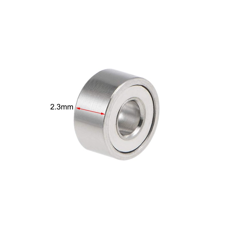 sourcing map 682ZZ Deep Groove Ball Bearings 2mm Inner Dia