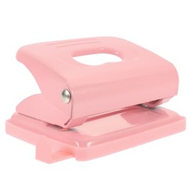 Lurrose Grapadora De Oro Rosa Perforadora De Agujeros Perforadora De Tarjetas Perforadora Artesanal Mini Clips De Carpeta Alumno Lujo Ligero Anillo De