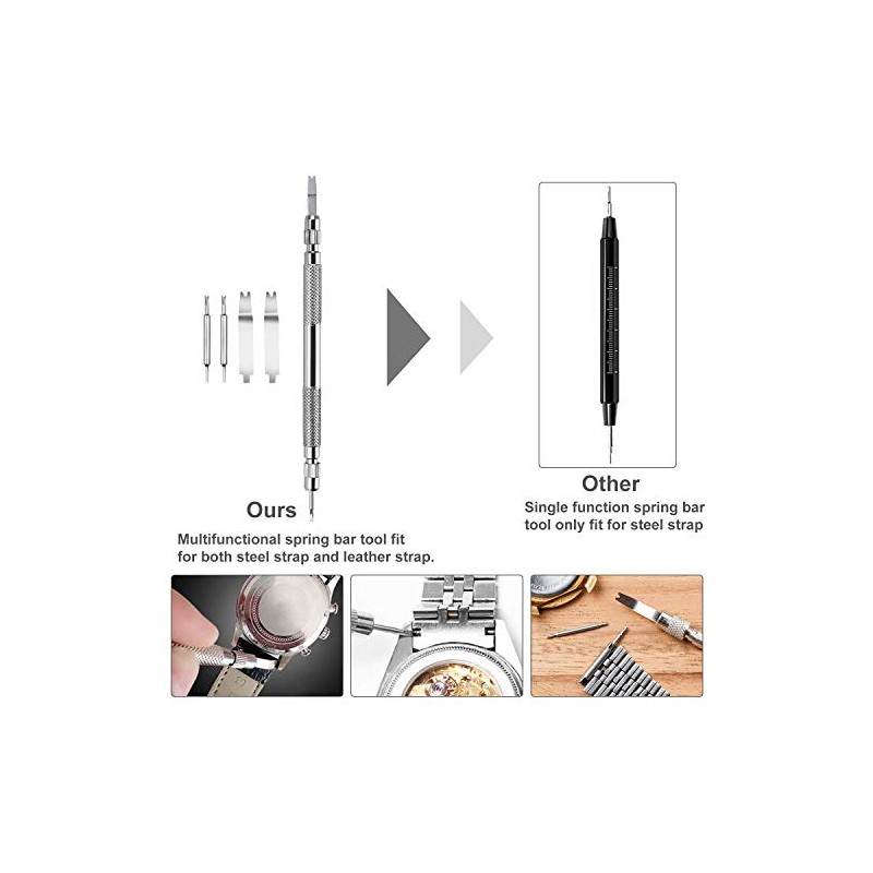 Anezus 187pcs reloj Kit de reparación