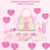 Kids Washable Makeup Kit for Girls, 17 Pcs Non Toxic
