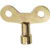 2Pcs Gold Radiator Plumbing Bleed Key - Solid Brass Metal