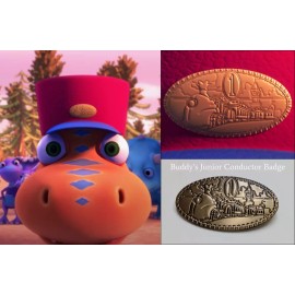 Unbranded PBS KIDS Dinosaur Train Buddy Junior Conductor Pin