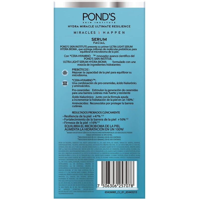 Pond's Serum Facial Hydra Miracle 50 ml