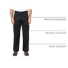Dickies Relaxed Fit Cargo Work Pants, Black, 34 30