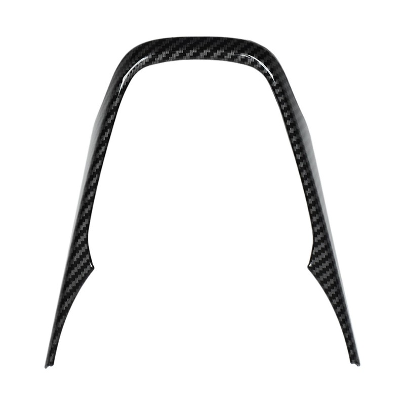Steering Wheel V Shape Trim Panel Carbon Fiber Style Frame