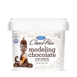 Satin Ice ChocoPan Deep Brown Modeling Chocolate, 5 Pounds