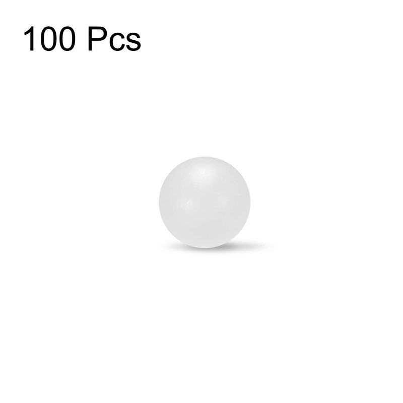 sourcing map Ball Bearing Ball PP Solid Plastic Balls Precision