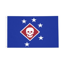 Mar-ine Raiders flag Double Sided Banner 3x5FT Banner Breeze Flag Decorative Flag Garden Flag