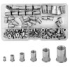 WeqeYent 120 Pcs M10 M8 M6 M5 M4 M3 Stainless