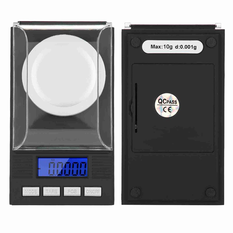 Mini Portable High Accuracy 0.001g Pocket Jewelry Scale with LED