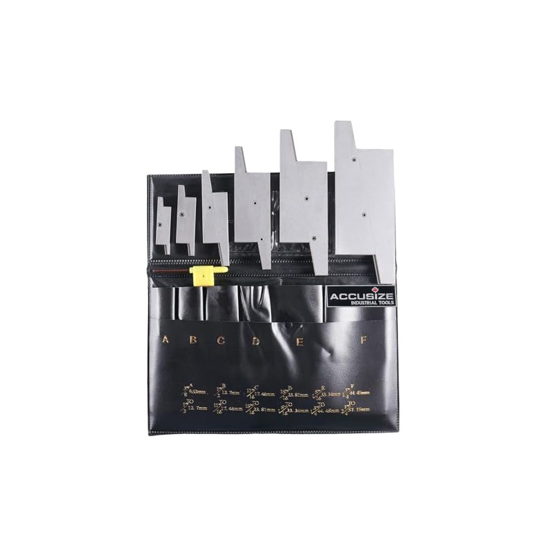 Accusize - 6 Pair/Set Adjustable Precision Parallel Set, EG02-5001
