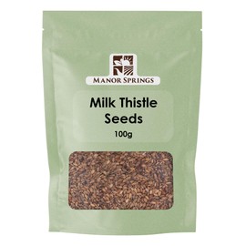 Milk Thistle Seeds 100g by Manor Springs