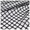 Globellapro 160cmx1m Black Mesh Fabric, Polyester Netting Fabric, Slightly Stretchy