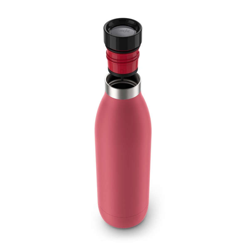 Emsa Bludrop N31123 Insulated Drinking Bottle, 0.7 Litres, Powder Coating,