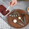 Nstezrne Measuring Spoons Set, 18/8 Stainless Steel Measuring Spoon for