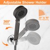 uxcell Shower Head Holder, Suction Cup Shower Head Holder, Handheld
