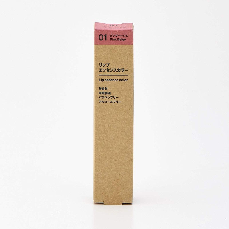 MUJI Lip Essence Color Pink Beige 10.5g 82926552 Lip Balm