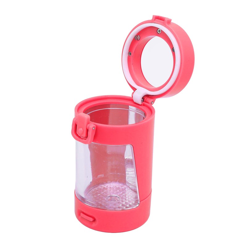 Magnifying Jar Portable Rechargeable Keep Humidity Mini Air Tight Storage