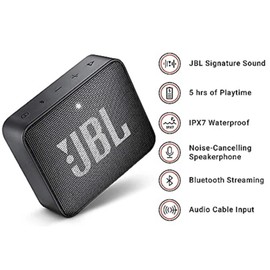 JBL Bluetooth Speaker JBLGO2BLK black Japan used like new
