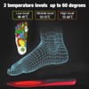 Electric Heated Insoles Rechargeable Winter Foot Warmers with Remote Control