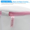 Bra Wash Bag,4PCS Mesh Laundry Bags for Bras/Underwears/Socks by Gogooda