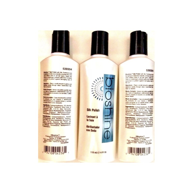 BIOSHINE SILK HAIR POLISHER ALTERNATIVE TO CHI BIOSILK SILK THERAPY